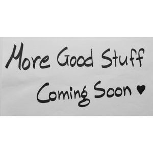 Will be posting more good stuff soon!